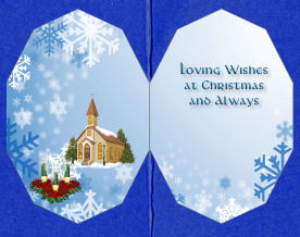 Christmas Blessings Insert by Jan Barcelo