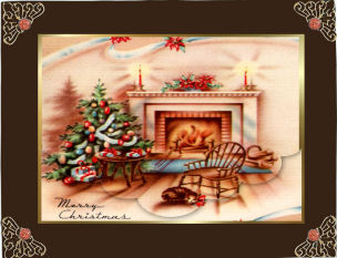 A Christmas Fireside Welcome by Jan Barcelo