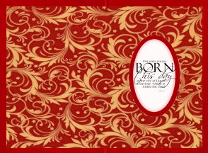 Christmas Swirls Paper by Jan Barcelo
