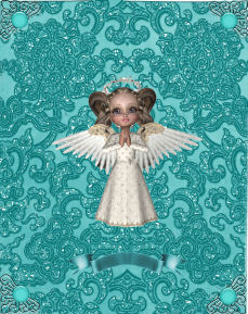 Teal Embossed Glitter Pattern A4 Backing Paper by Jan Barcelo