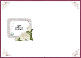 Pearls,hearts and Roses Insert-02 by Jan Barcelo
