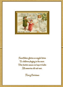 A White Christmas Insert by Jan Barcelo