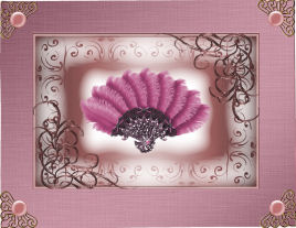 Frosty Swirls Blank Metallic Card Fronts 2 by Jan Barcelo