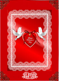 Glossy Red & Silver Frames by Jan Barcelo