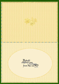 Spring Yellow Daffodils Insert by Jan Barcelo