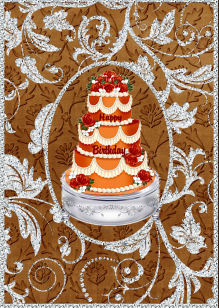 Vintage Tea Random Vine A4 Backing Paper by Jan Barcelo
