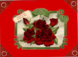 Red Roses for Valentine's Day by Jan Barcelo