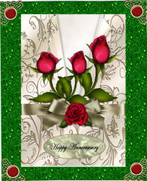 Red Roses Anniversary by Jan Barcelo
