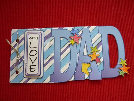 Dad 'you Are a Star' Wordbook Card by Jan Plimmer