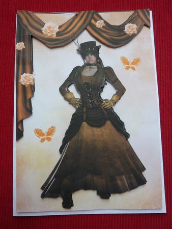 Pretty Steam Punk Lady Poser by Jan Plimmer