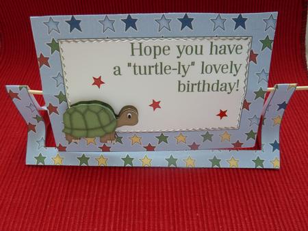 Turtle Birthday Landscape Spinner by Jan Plimmer