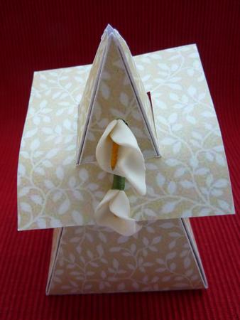 Small Leaves in Cream by Jan Plimmer