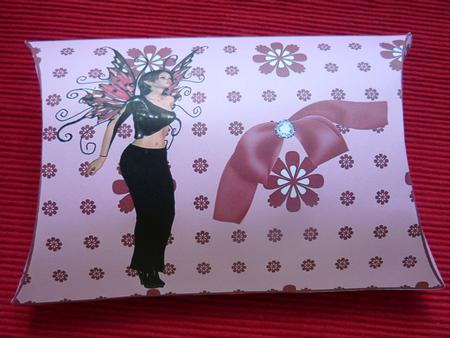 Fairy and Flowers Pillow Box by Jan Plimmer