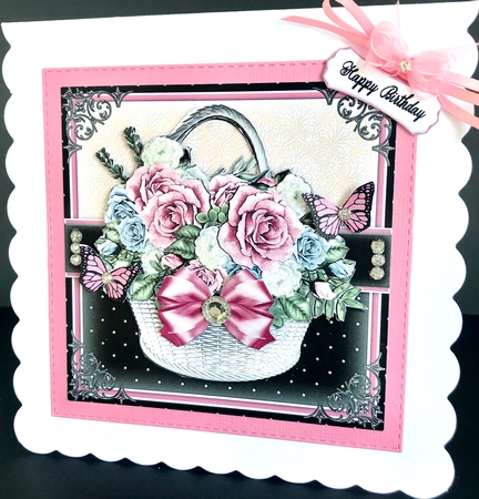 Birthday Basket4 Mini Card Kit by Jan Salisbury