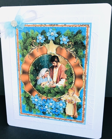 JOY TO THE WORLD 1 - DECOUPAGE MINI KIT by Jan Salisbury