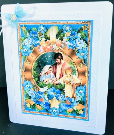JOY TO THE WORLD 1 - DECOUPAGE MINI KIT by Jan Salisbury