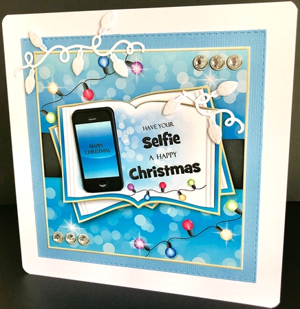Christmas Mobile Phone Open Book by Jan Salisbury