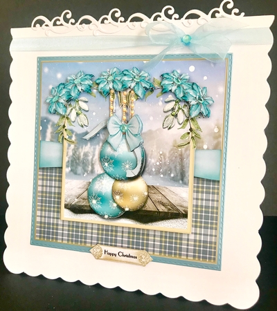 Blue Plaid Christmas by Jan Salisbury