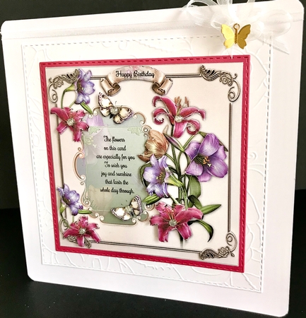 Lilies with Verse Mini Page Kit by Jan Salisbury