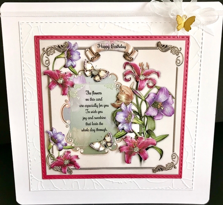 Lilies with Verse Mini Page Kit by Jan Salisbury
