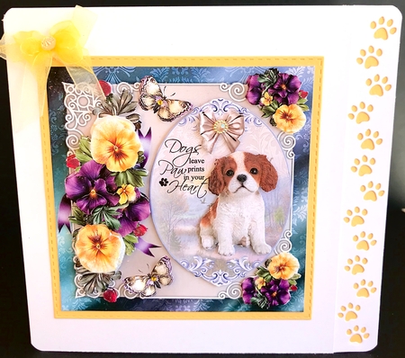 Dogs Leave Paw Prints 3 Mini Page Kit by Jan Salisbury