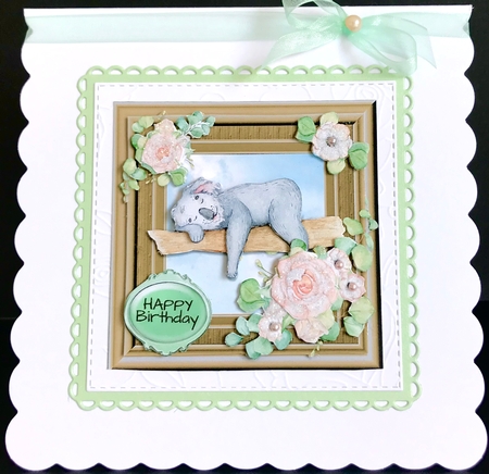Koala Design 6 Card Topper by Jan Salisbury