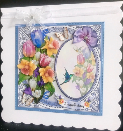 Saying It With Flowers no4 Mini Page Kit by Jan Salisbury