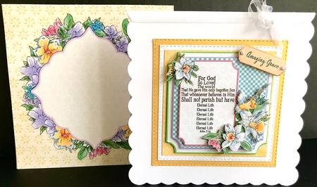 The Spirit of Easter 6x6 Cards, Mini Gift Bag and Tags Kit by Jan Salisbury