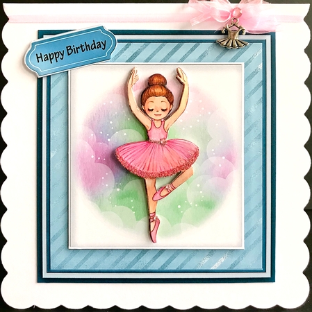 Happy birthday cute card fronts by Jan Salisbury