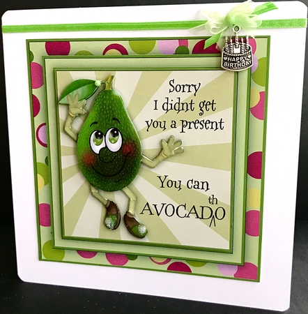 Avocado Birthday Mini Kit by Jan Salisbury