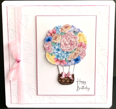 Flower Balloon Toppers 6 by Jan Salisbury