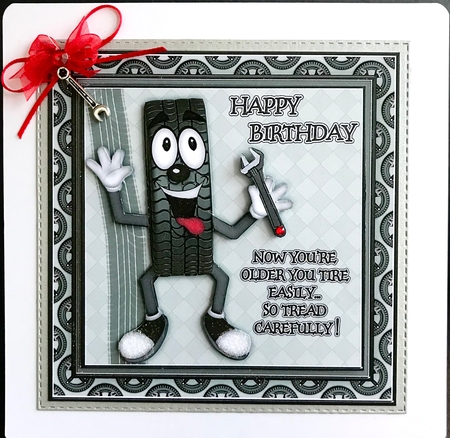 Tread Carefully Birthday Mini Kit by Jan Salisbury
