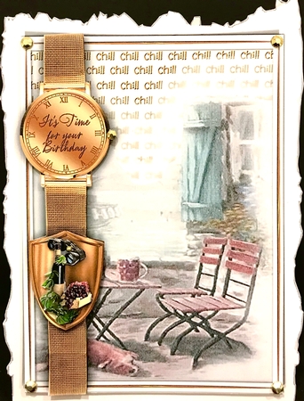 Deckle Edge - Relaxing Time by Jan Salisbury