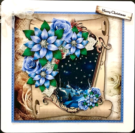 Christmas Scroll  &   Mini Kit by Jan Salisbury