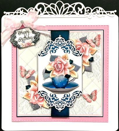 Elegant Cup in Bloom 4 by Jan Salisbury