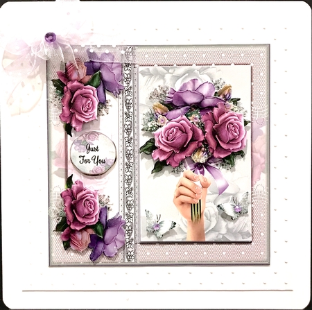 A Bouquet For You no3 Mini Page Kit by Jan Salisbury