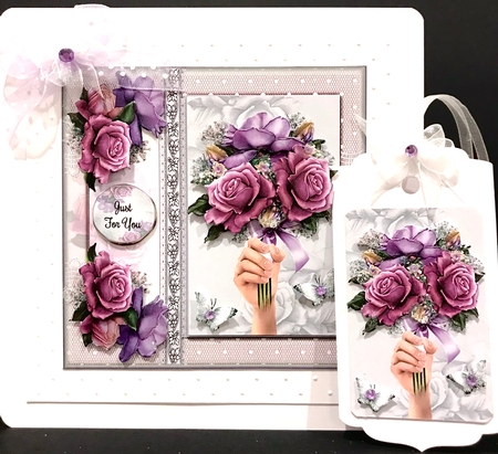 A Bouquet For You no3 Mini Page Kit by Jan Salisbury