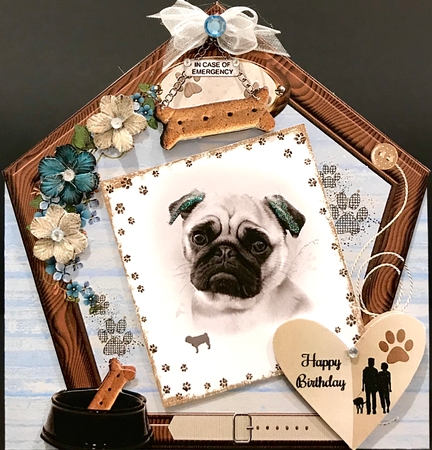 A Dogs Life 2 6x6 Shaped Mini Page Kit by Jan Salisbury