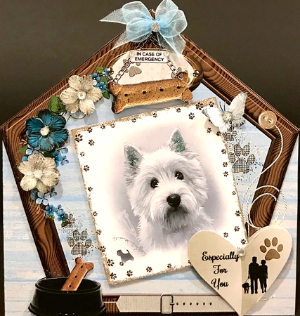 A Dogs Life 3 6x6 Shaped Mini Page Kit by Jan Salisbury