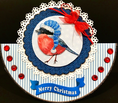 Red Robin Rocker Card by Jan Salisbury