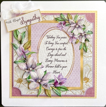More Than Words Can Say 6 Card Front and Inserts Kit by Jan Salisbury