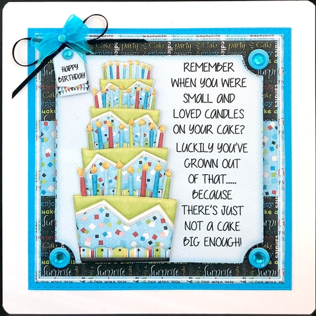 Birthday Cake Mini Kit by Jan Salisbury