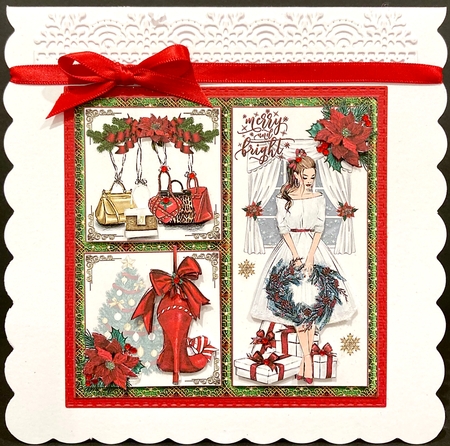 Merry & Bright 2 Christmas Mini Page Kit by Jan Salisbury