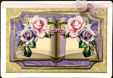 Beautiful Roses Book  Mini Kit A5 by Jan Salisbury