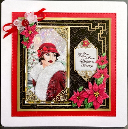 Art Deco Christmas Ladies Mini Kit-2 by Jan Salisbury