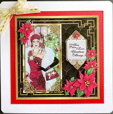 Art Deco Christmas Ladies Mini Kit-4 by Jan Salisbury