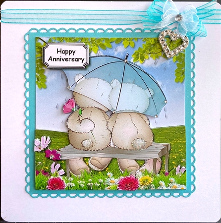 Cute bears Anniversary or birthday partner by Jan Salisbury