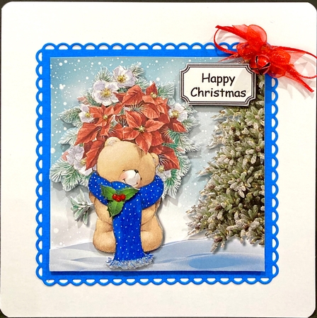 Forever Friends Christmas Poinsettia by Jan Salisbury