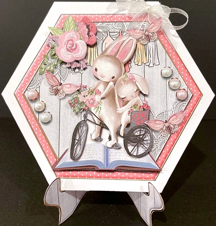 Bunny Luv Plate 1  by Jan Salisbury