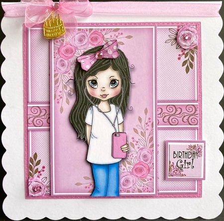 Poppy with Phone 2 Mini Kit by Jan Salisbury